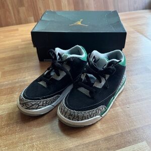 Nike Air Jordan 3 Retro (TD) toddler size 10